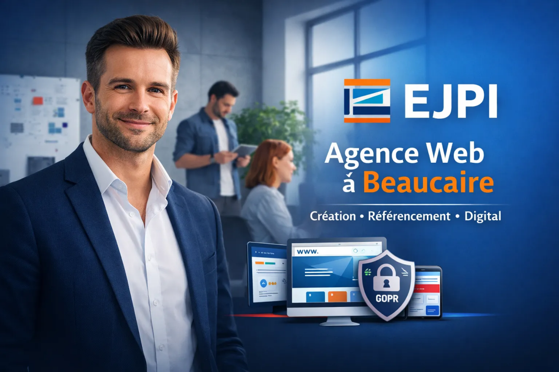 Agence Web EJPI – Création, refonte et hébergement de sites à Beaucaire